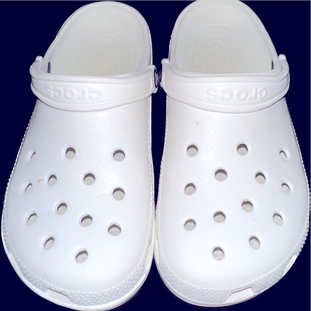 White crocs